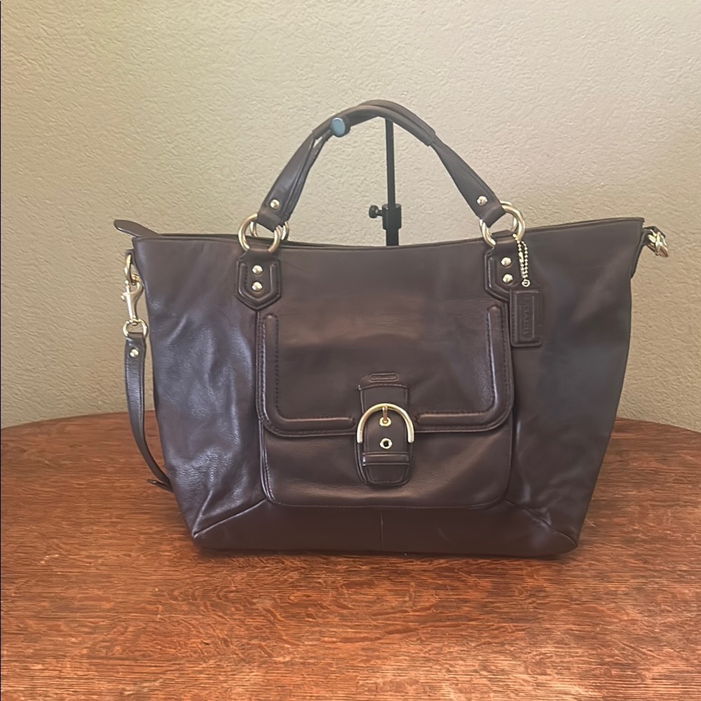 Coach Campbell Izzy Satchel With Brass Hardware